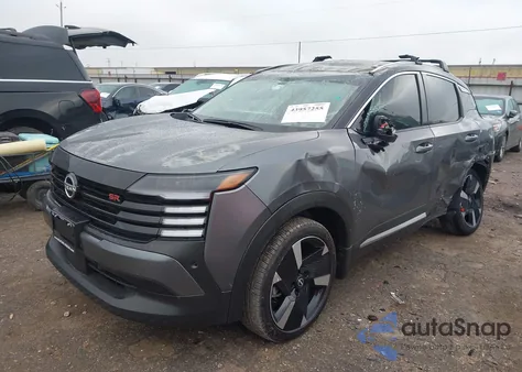 2025 Nissan Kicks Sr Fwd z USA, uszkodzony, nr VIN 3N8AP6DA4SL411515